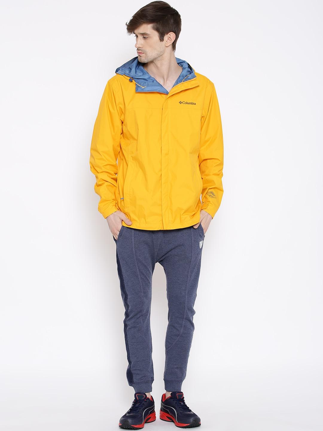 Columbia Men Yellow Watertight II Rain Jacket