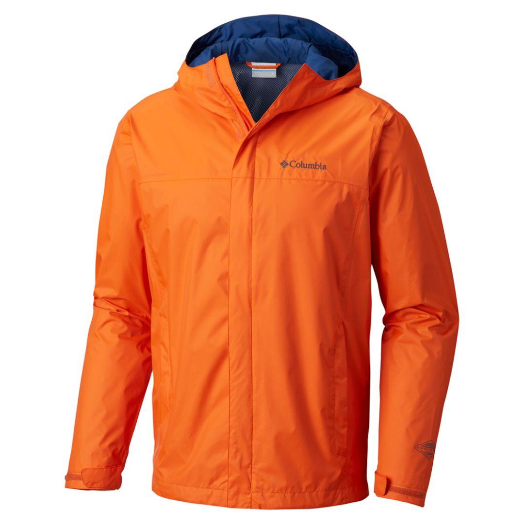 Columbia Men Orange Watertight II Rain Jacket