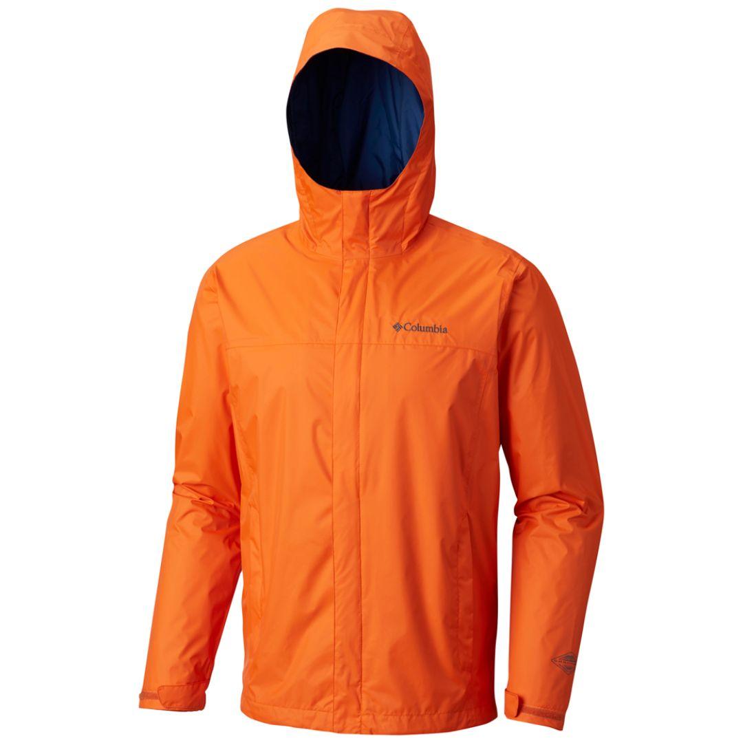 Columbia Men Orange Watertight II Rain Jacket
