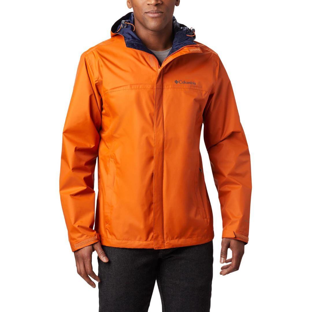 Columbia Men Orange Watertight II Rain Jacket