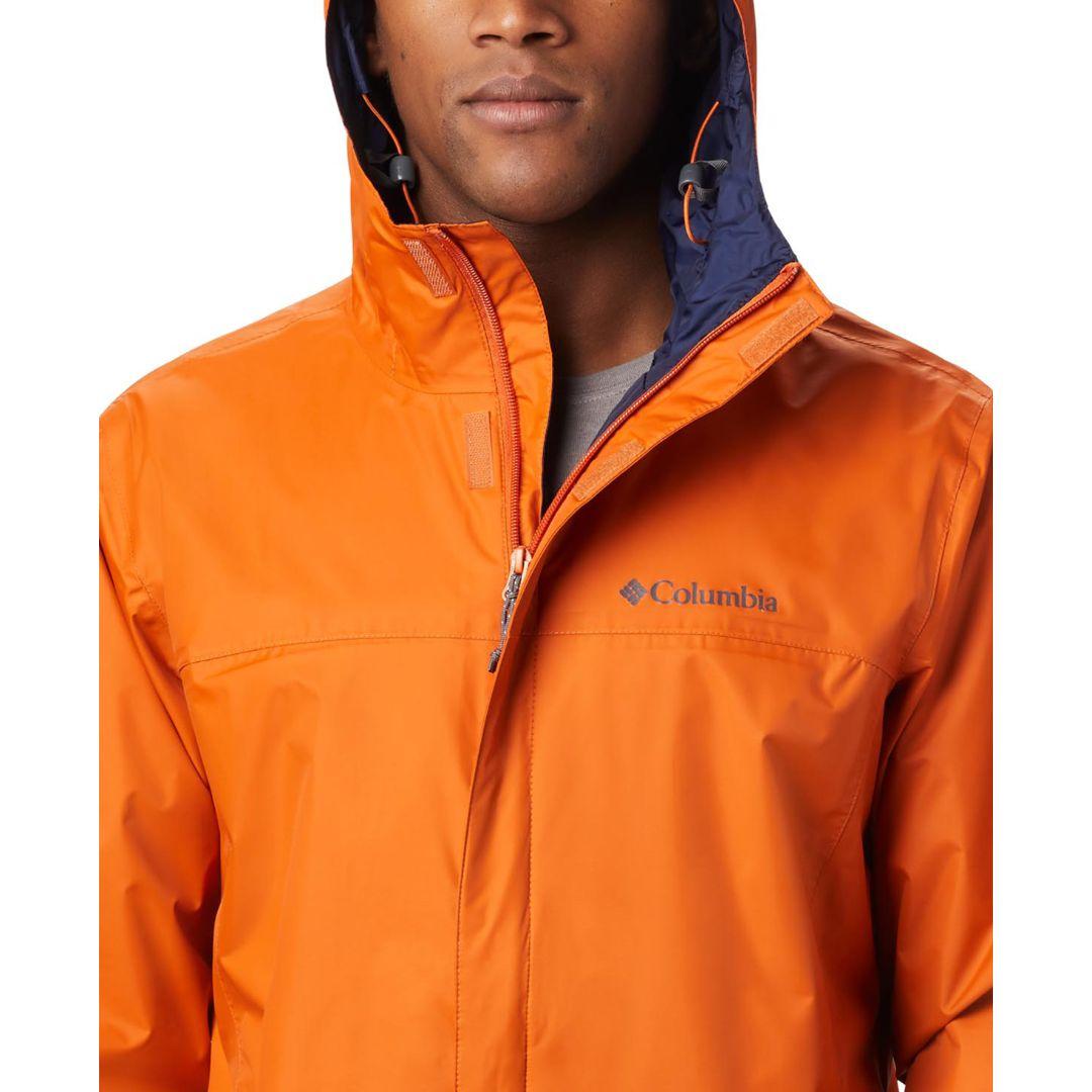 Columbia Men Orange Watertight II Rain Jacket