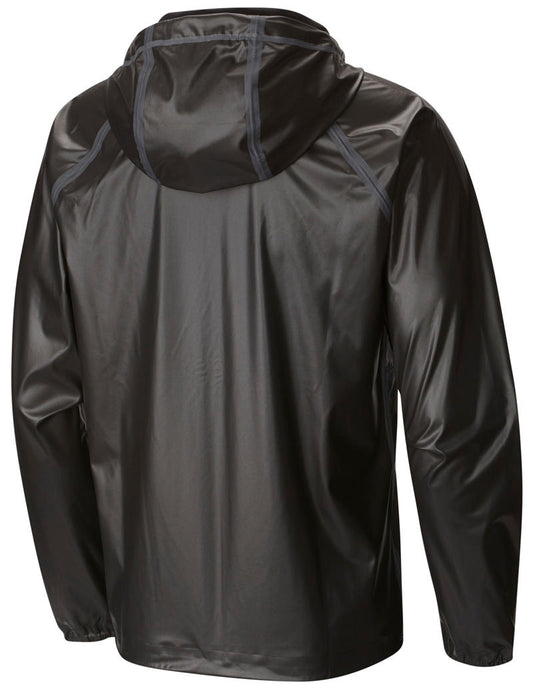 Columbia Men Black Outdry EX Reversible Rain Jacket