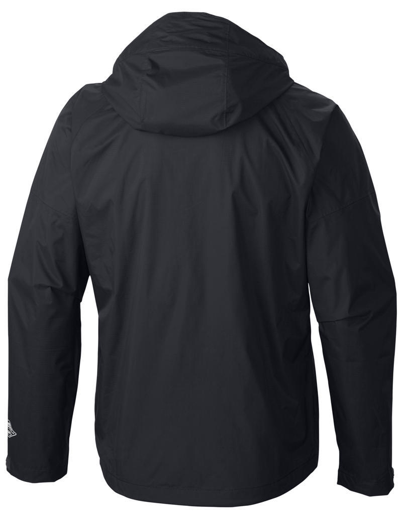 Columbia Men Black Sleeker Rain Jacket