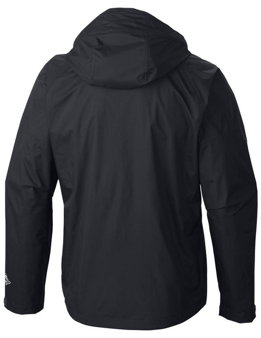 Columbia Men Black Sleeker Rain Jacket
