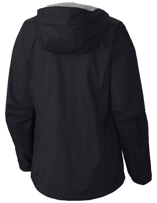 Columbia Women Black Evapouration Rain Jacket