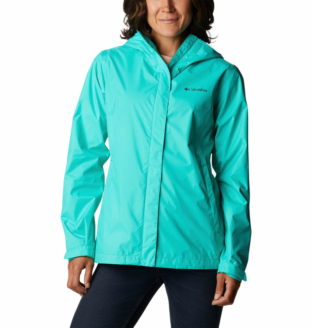 Columbia Women Blue Arcadia II Rain Jacket