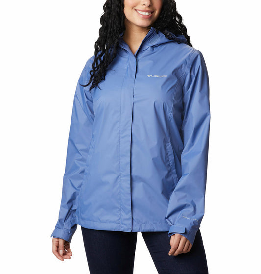Columbia Women Blue Arcadia II Rain Jacket