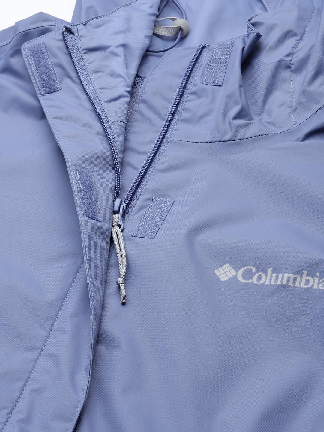Columbia Women Blue Arcadia II Rain Jacket