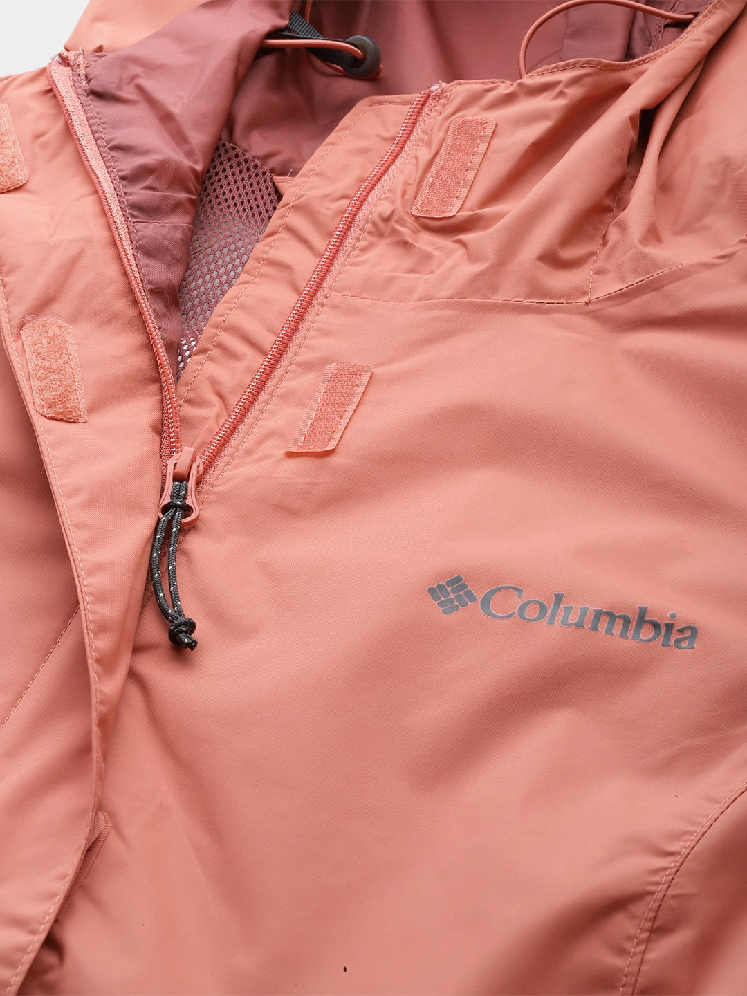 Columbia Women Peach Arcadia II Rain Jacket