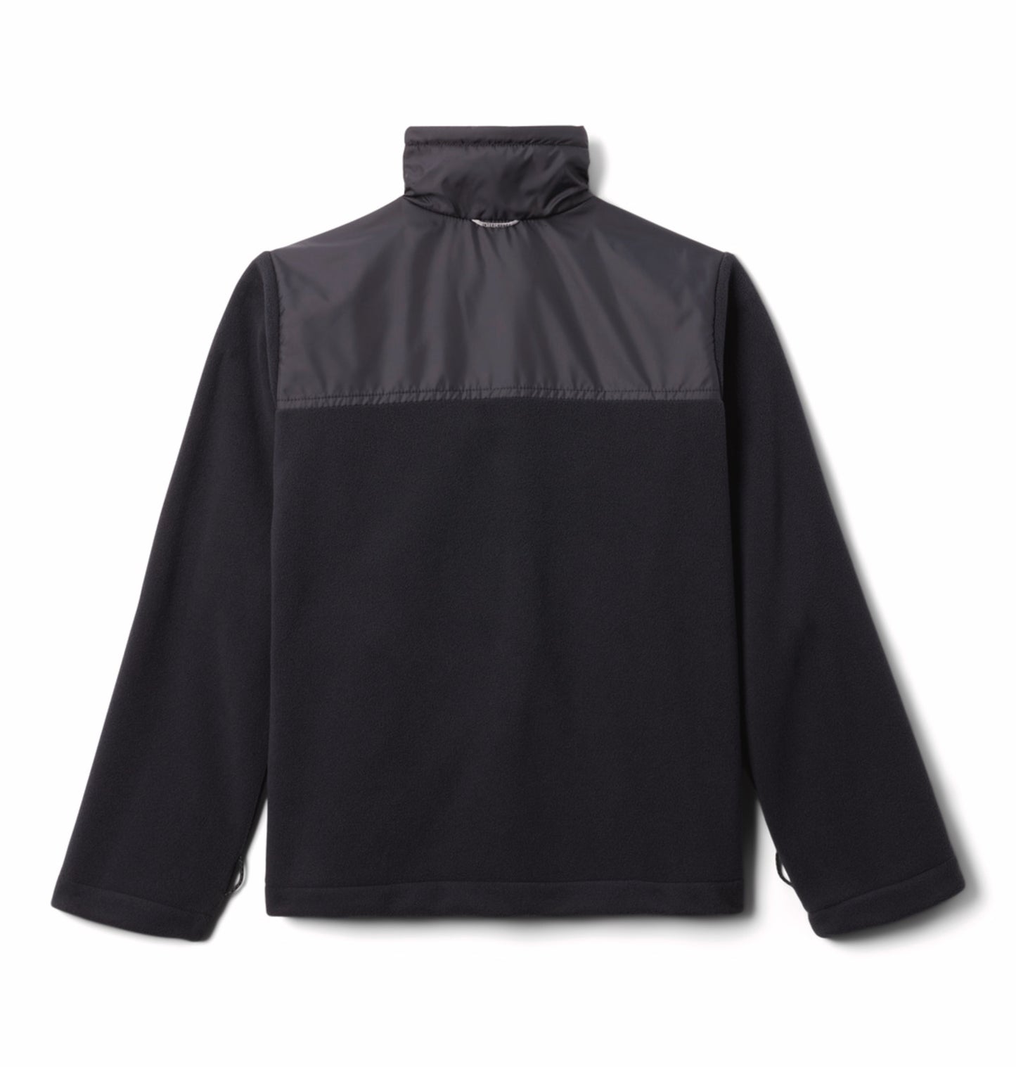 Columbia Kids Boys Black Omni-Heat Reflective Bugaboo III Fleece Hooded Interchange Jacket