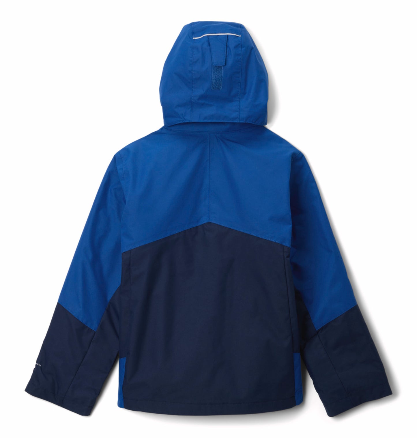 Columbia Kids Boys Navy Blue Omni-Heat Reflective Bugaboo III Fleece Hooded Interchange Jacket