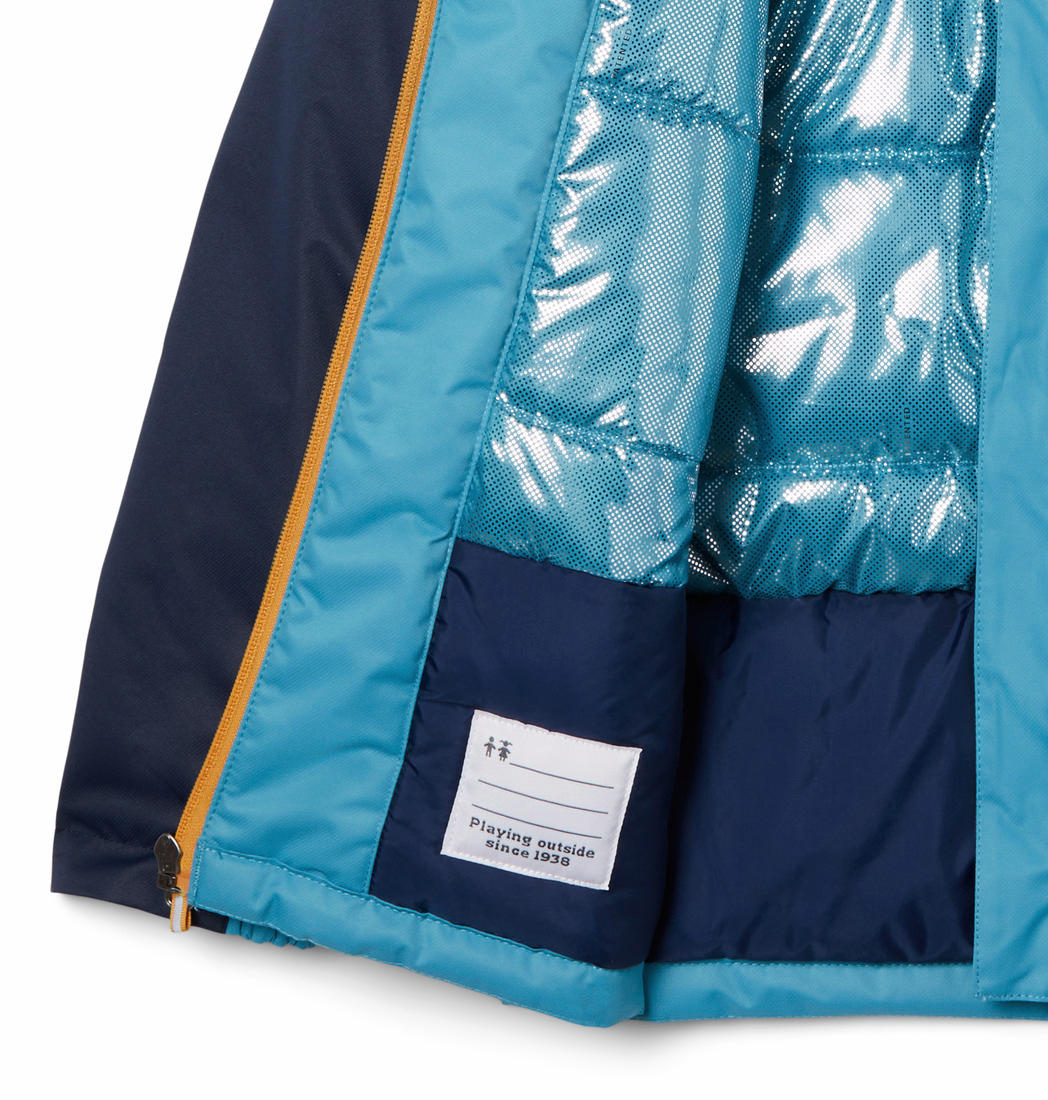 Columbia Kids Boys Blue Hikebound Insulated Jacket