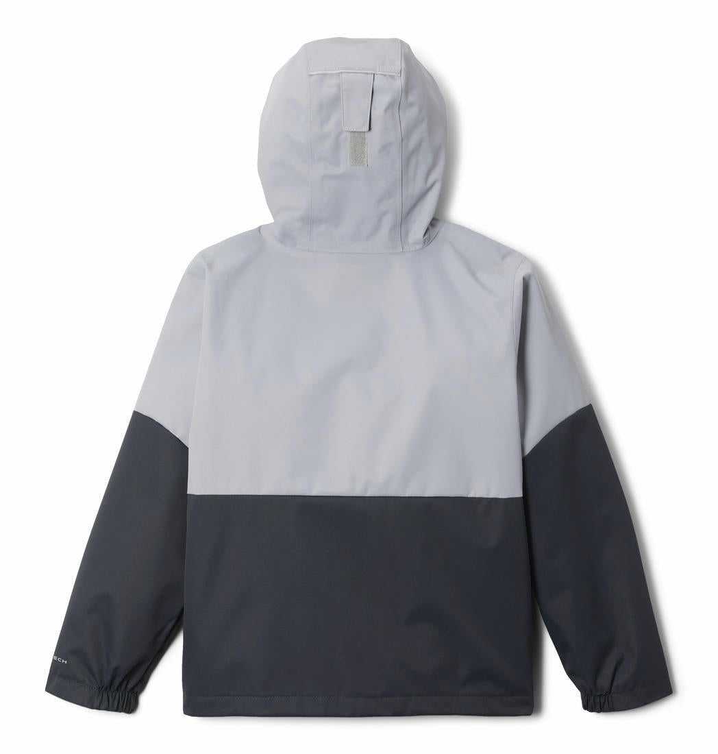 Columbia Kids Boys Grey Hikebound Rain Jacket