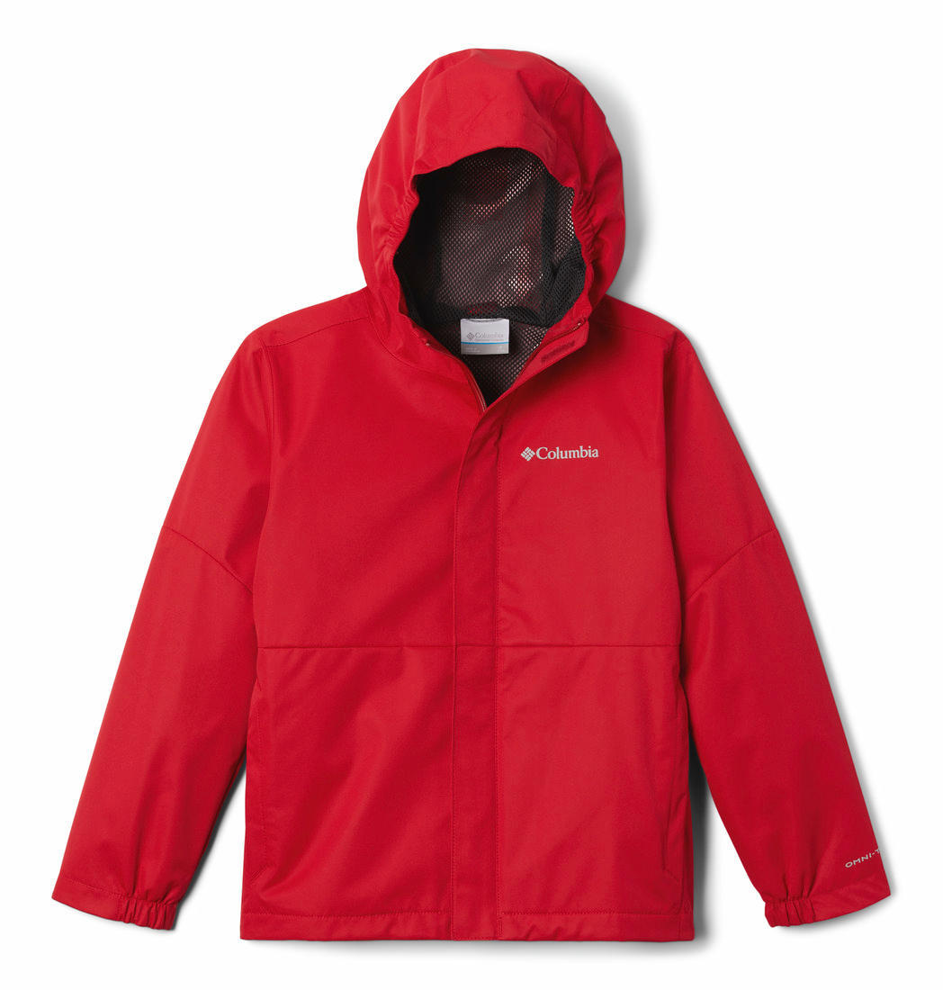 Columbia Kids Boys Red Hikebound Rain Jacket