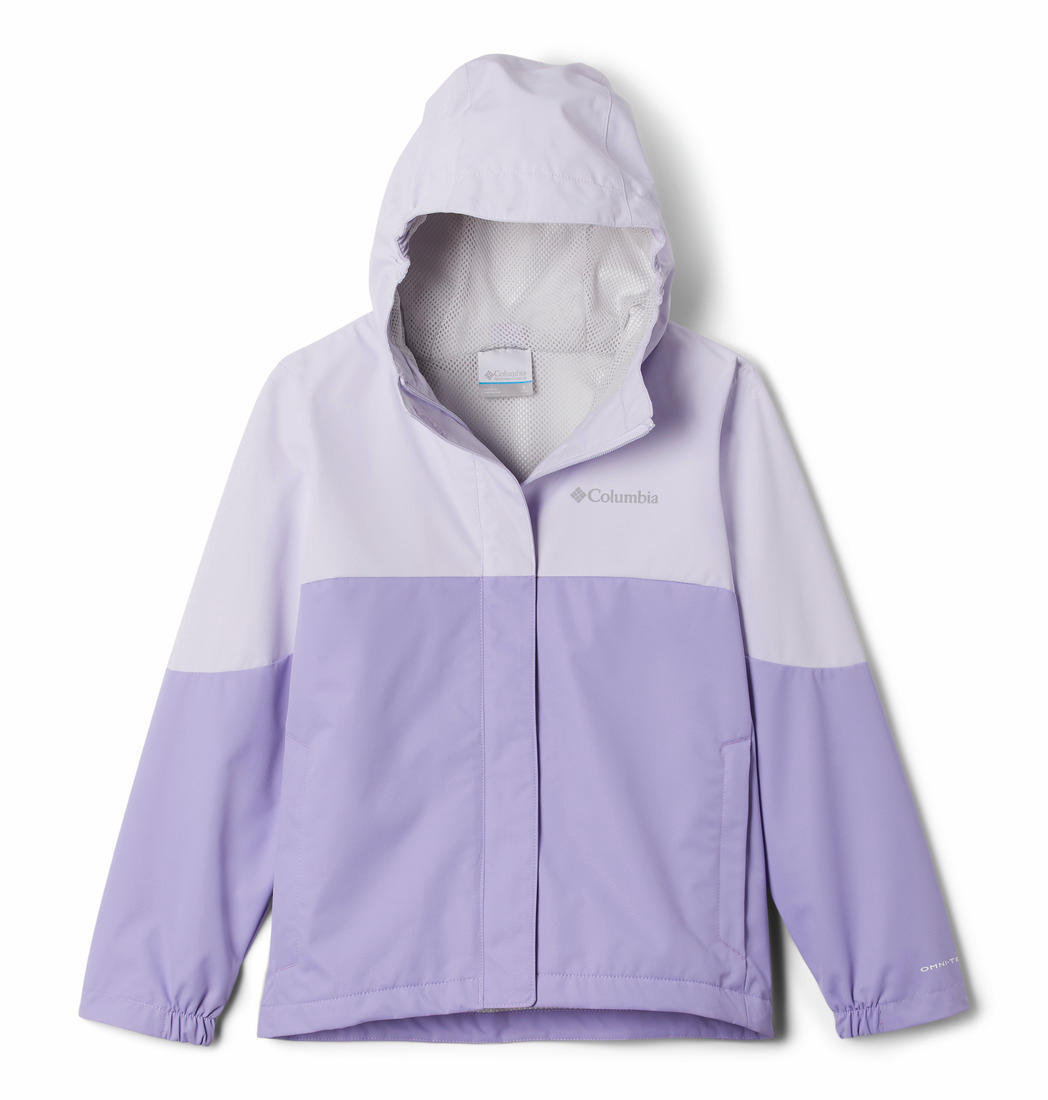 Columbia Kids Girls Purple Hikebound Jacket Waterproof