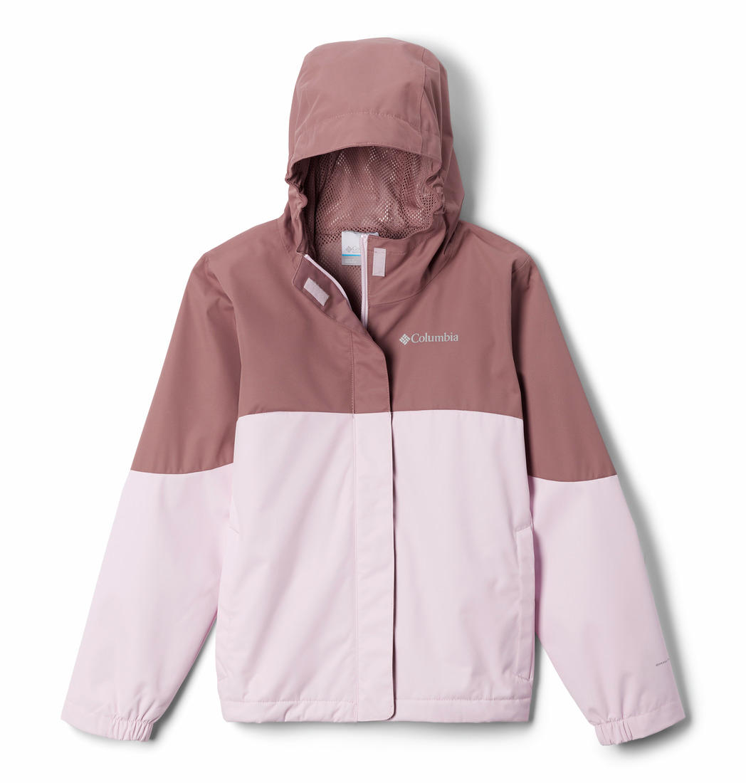 Columbia Kids Girls Red Hikebound Jacket Waterproof
