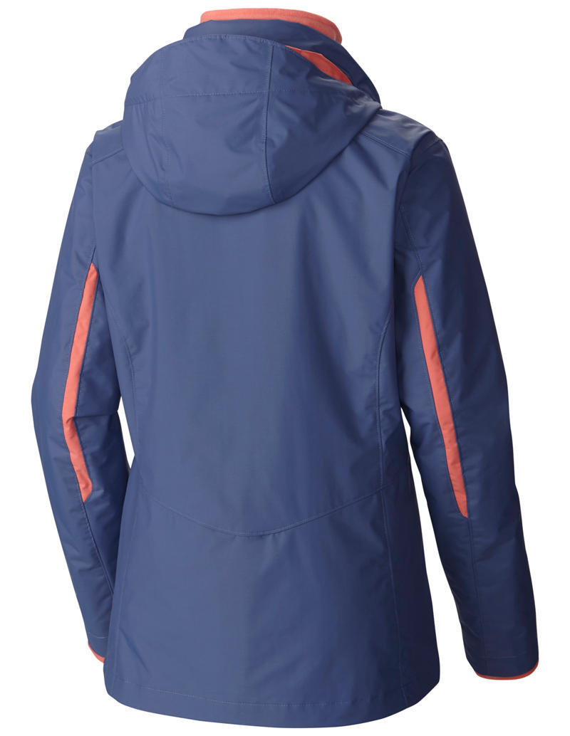 Columbia Women Purple Bugaboo Interchange Jacket