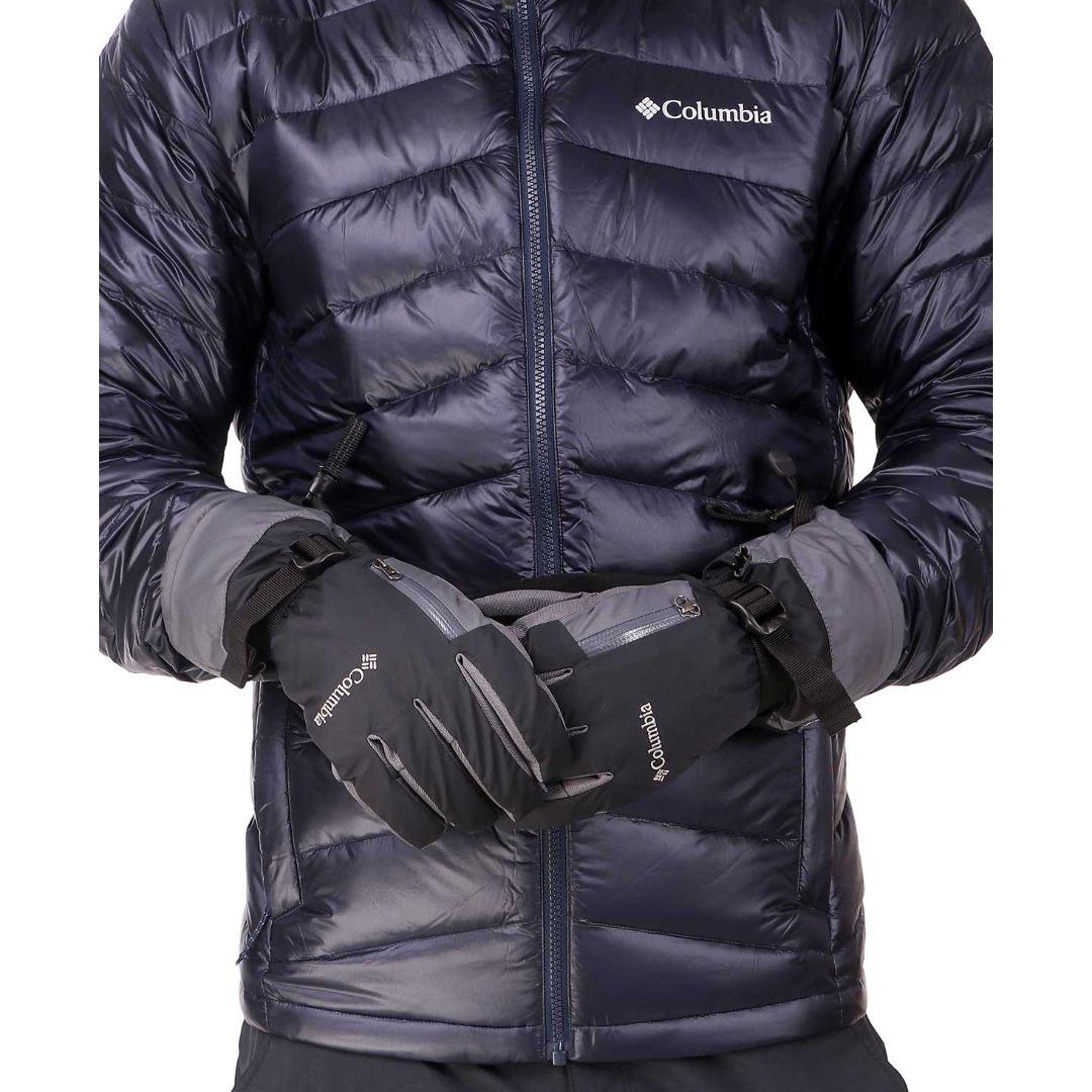 Columbia Men Black Bugaboo Mens Interchange Glove