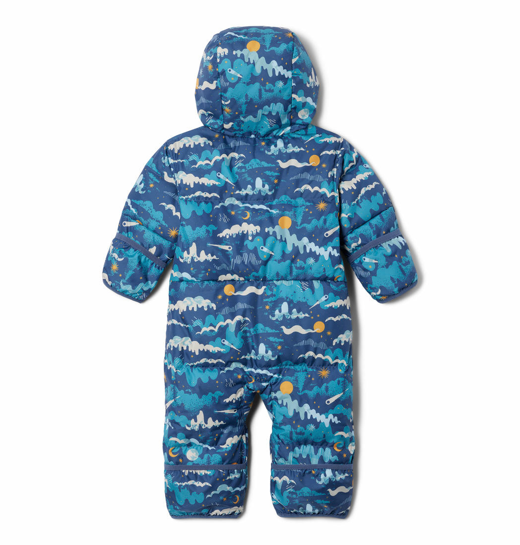 Columbia Kids Infant Blue Snuggly Bunny Bunting Romper