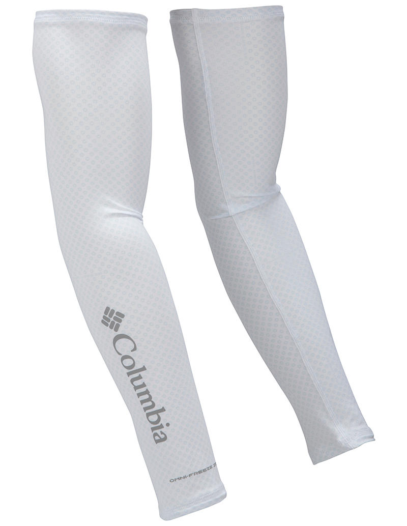 Columbia Unisex White Freezer Zero Arm Sleeves