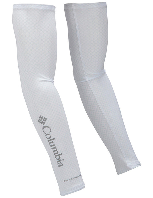Columbia Unisex White Freezer Zero Arm Sleeves