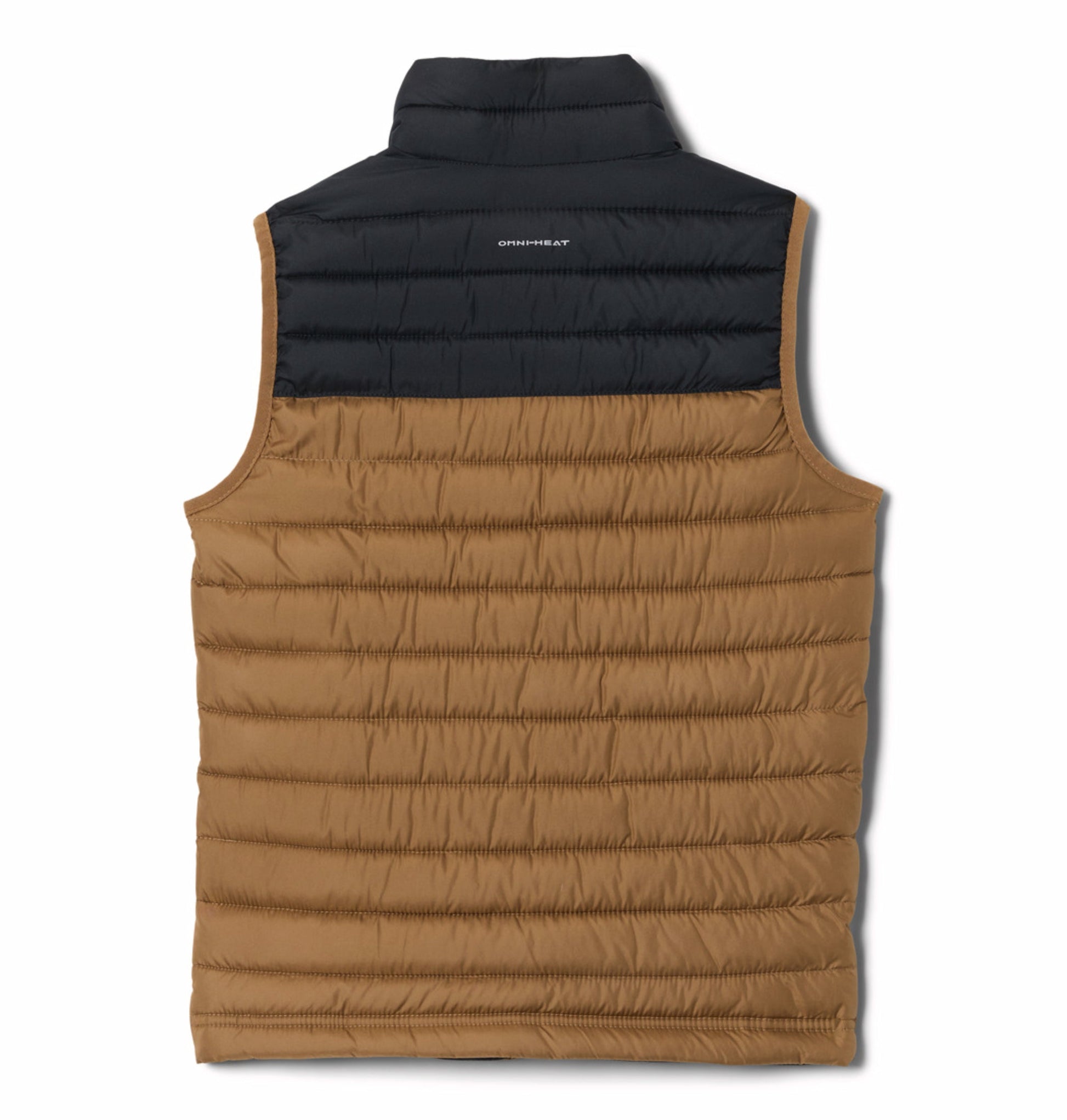 kids unisex brown omni heat reflective powder lite vest