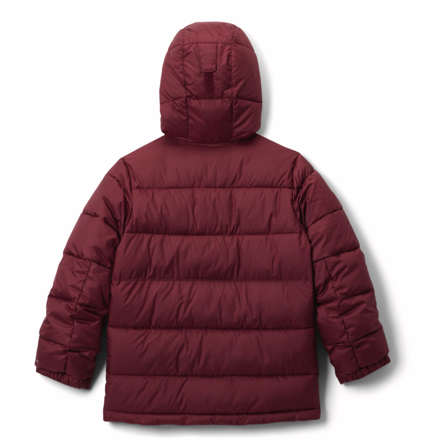 Columbia Kids Unisex Red Omni-Heat Reflective Pike Lake II Hooded Down Jacket