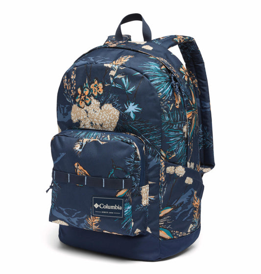 Columbia Unisex Blue Zigzag II Printed Backpack 22 L