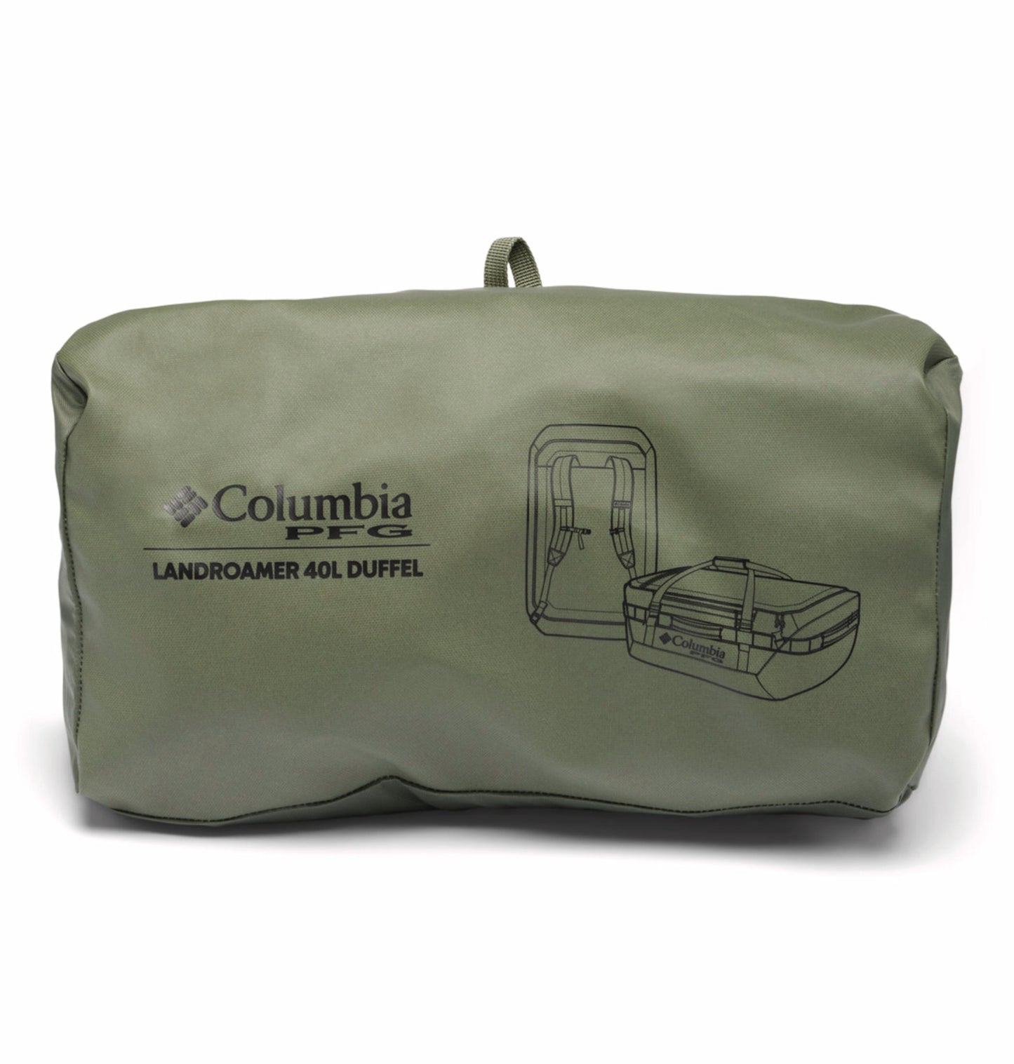 Columbia Unisex Green Landroamer Duffel Bag