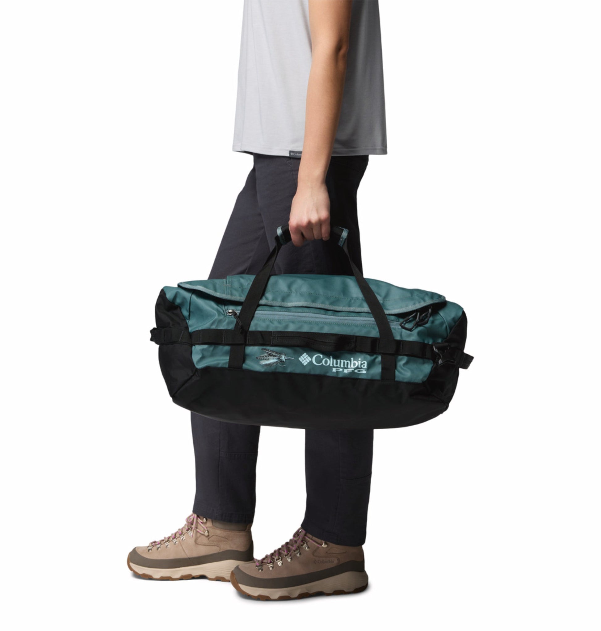 Columbia Unisex Green Omni-Shield Landroamer 40L Duffel