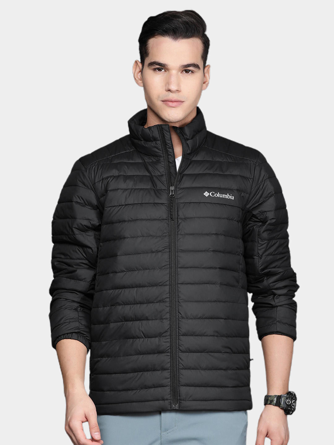 Columbia Men Black Silver Falls Jacket