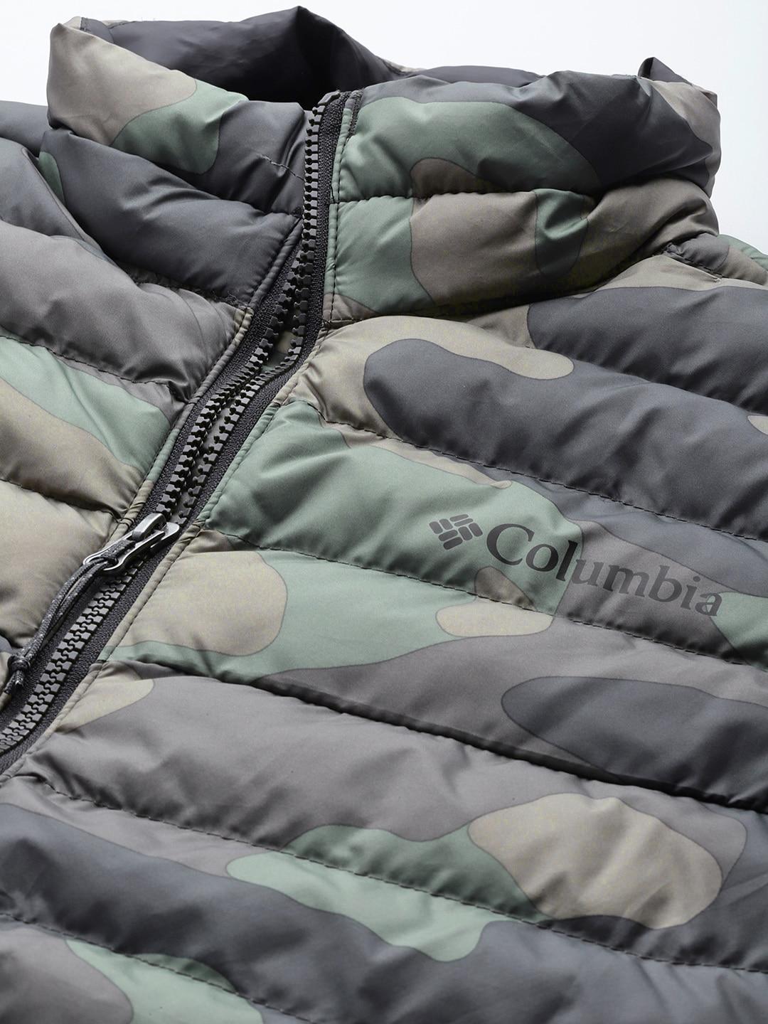Columbia Men Green Powder Lite Vest
