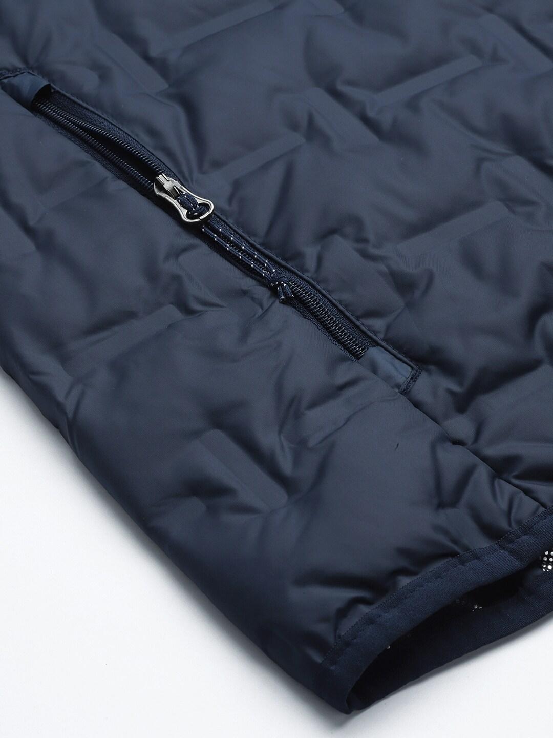 Columbia Men Navy Blue Delta Ridge Down Hooded Jacket