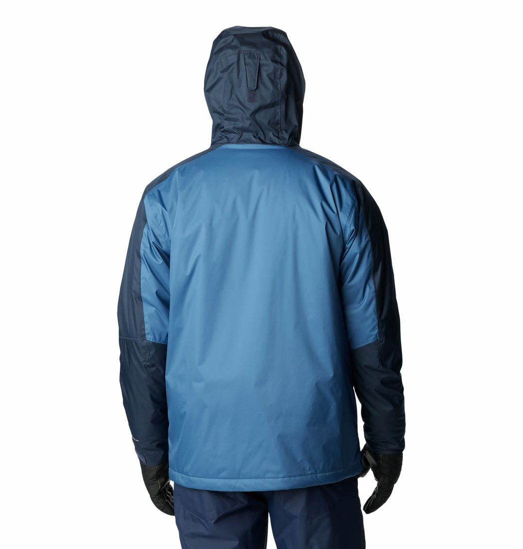 Columbia Men Navy Blue Valley Point Jacket
