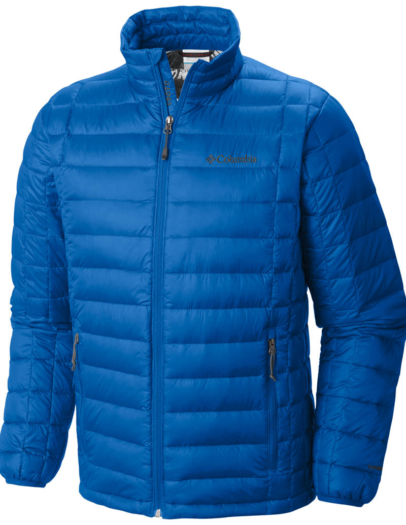 Columbia Men Blue Voodoo Falls 590 TurboDown  Jacket