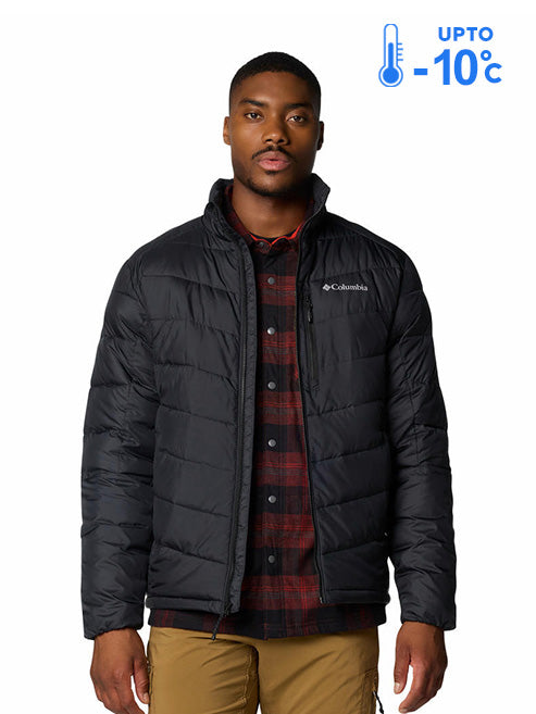 Columbia Men Black Omni-Heat Inifnity Labyrinth Loop II Down Jacket