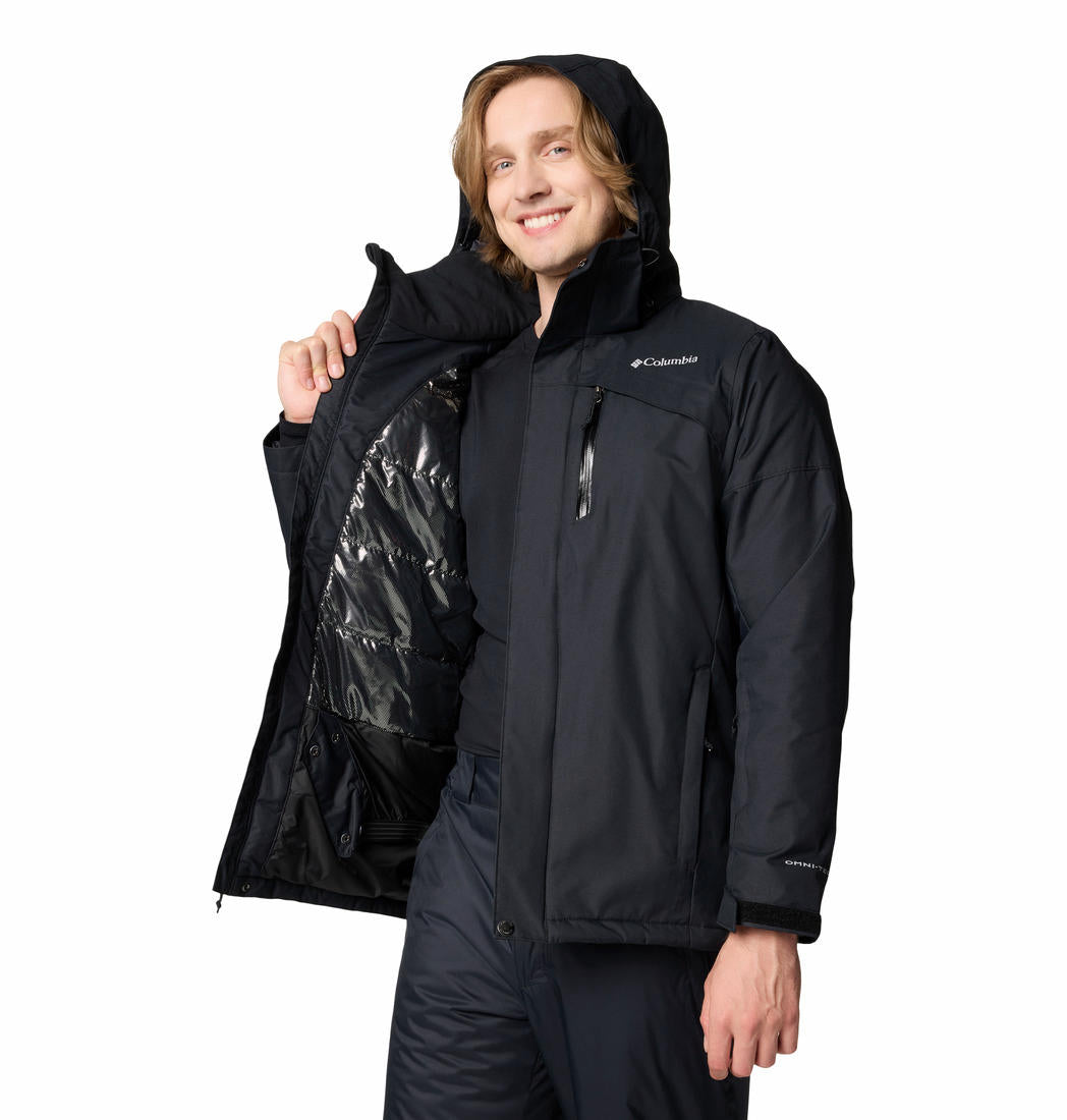 Columbia Mens Black Last Tracks II Jacket