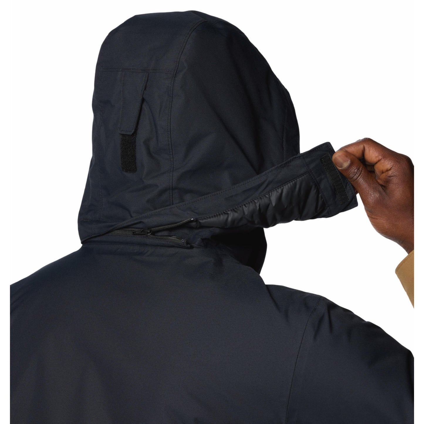 Columbia Men Brown Omni-Heat Reflective Last Tracks II Down Jacket