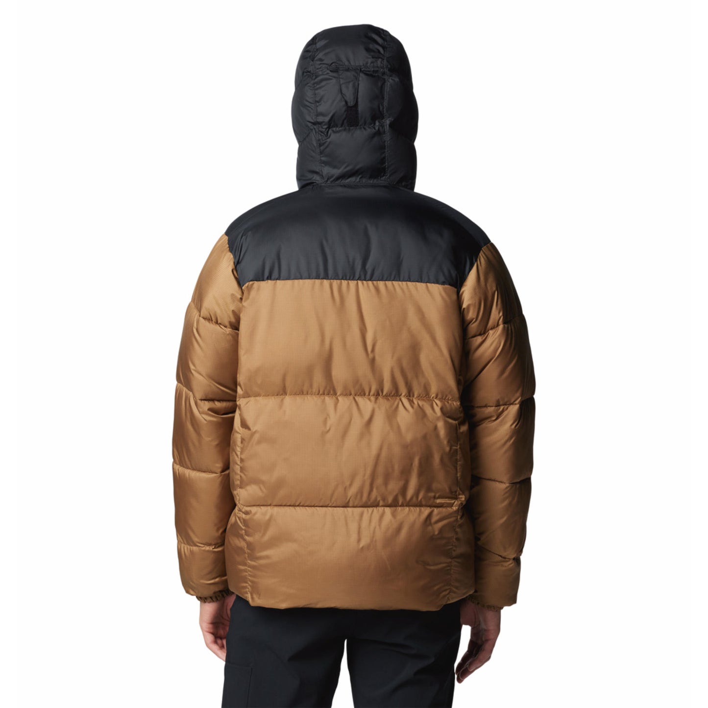 Columbia Men Brown Omni-Shield Puffect II Hooded Down Jacket