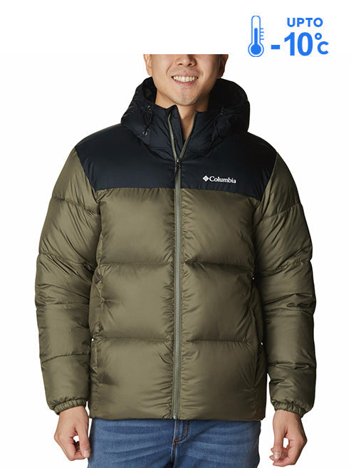 Columbia Men Green Omni-Shield Puffect II Hooded Down Jacket