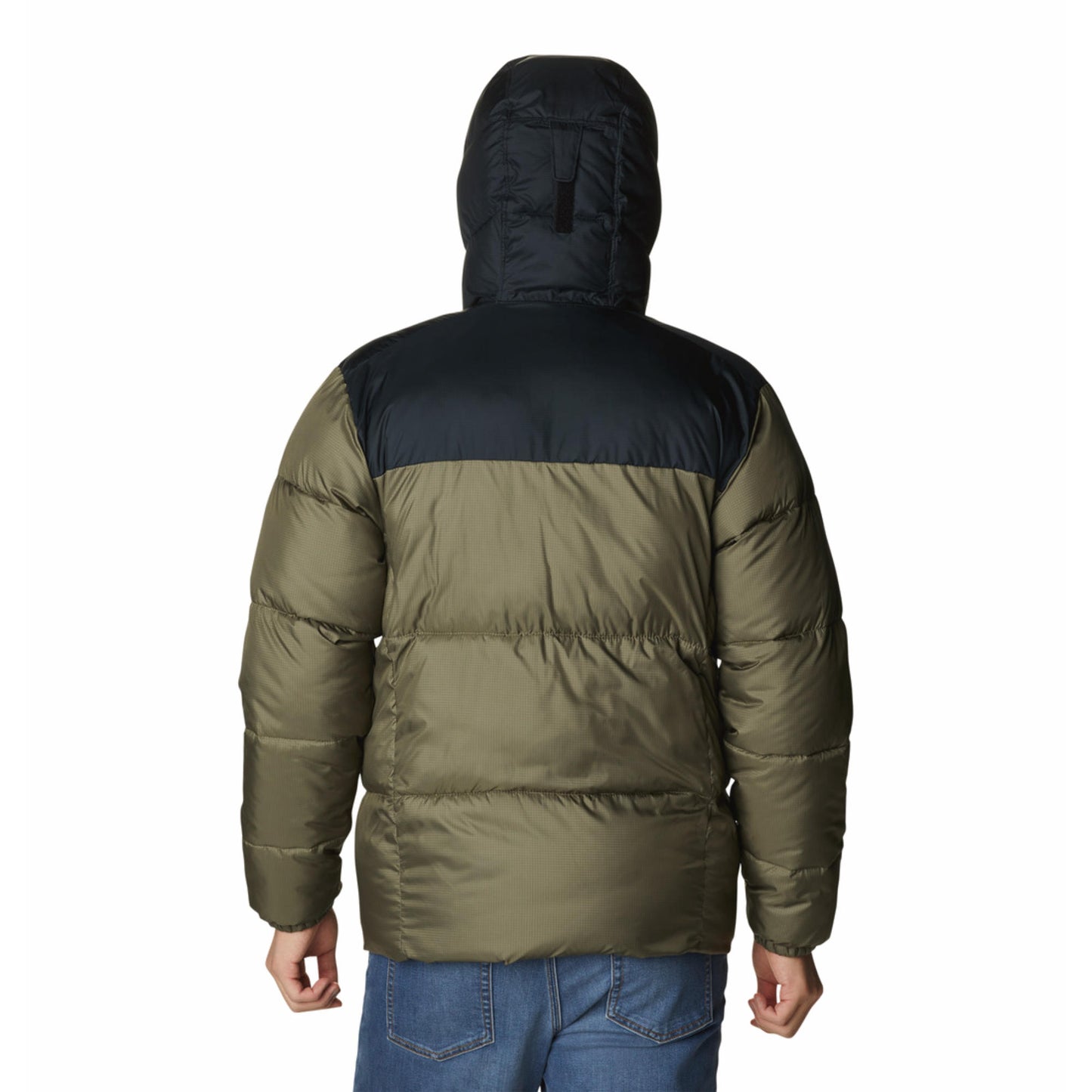 Columbia Men Green Omni-Shield Puffect II Hooded Down Jacket