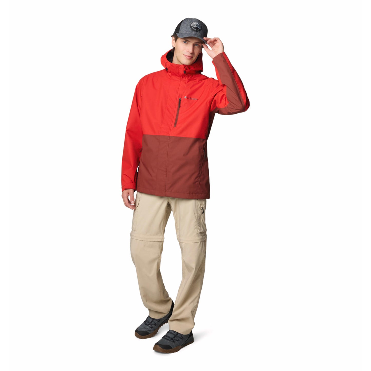 Columbia Men Red Hikebound II Jacket
