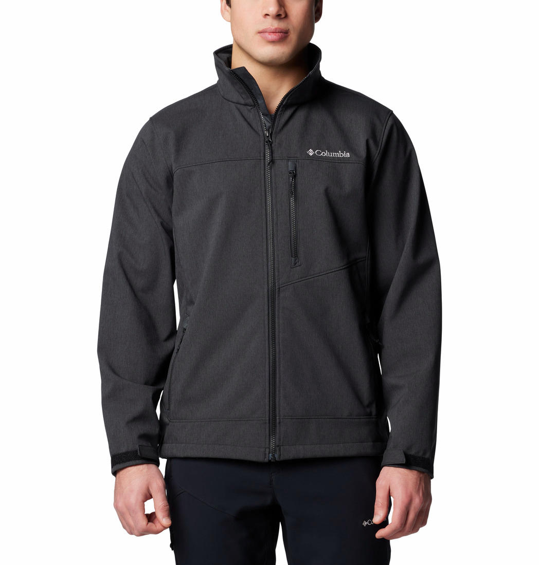 Columbia Mens Black Cruiser Valley II Softshell Jacket
