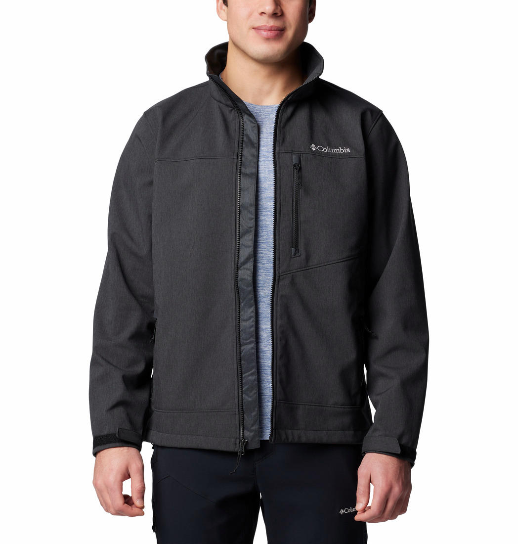 Columbia Mens Black Cruiser Valley II Softshell Jacket