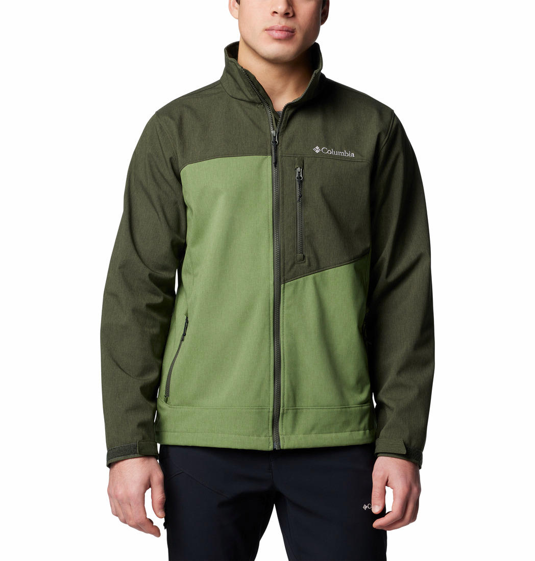 Columbia Mens Green Cruiser Valley II Softshell Jacket