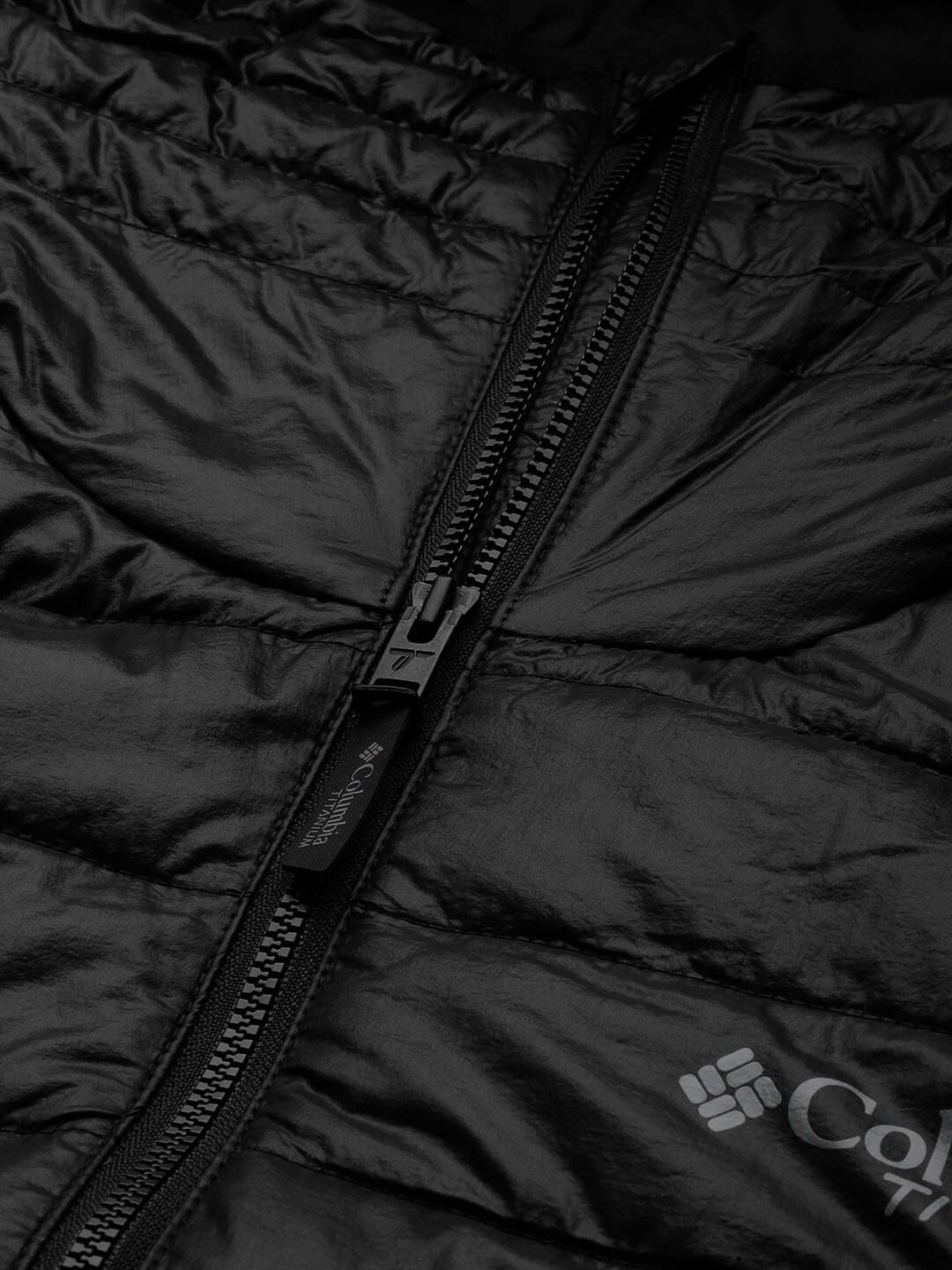 Columbia Men Black Platinum Peak Hooded Jacket