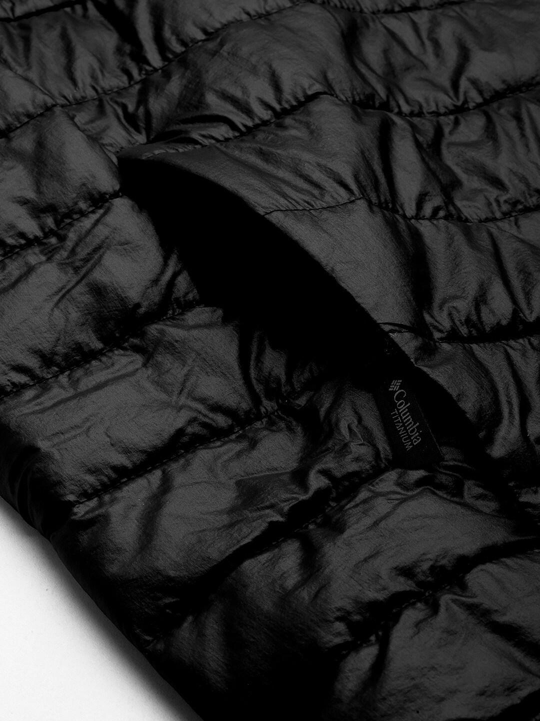 Columbia Men Black Platinum Peak Hooded Jacket