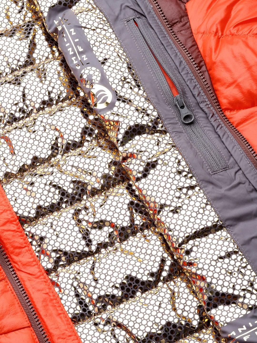 Columbia Men Orange Platinum Peak Hooded Jacket