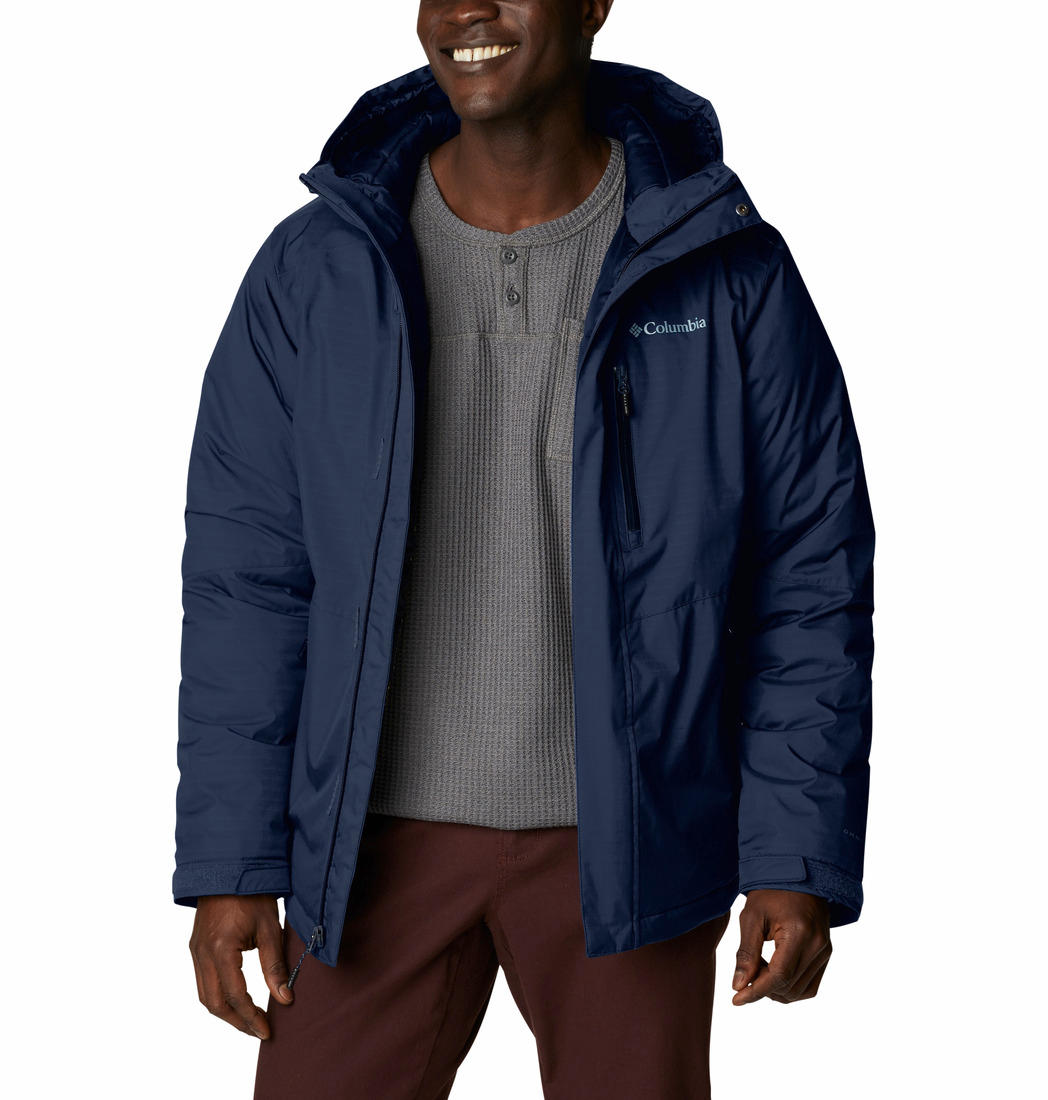 Columbia Mens Blue Oak Harbor II Insulated Jacket