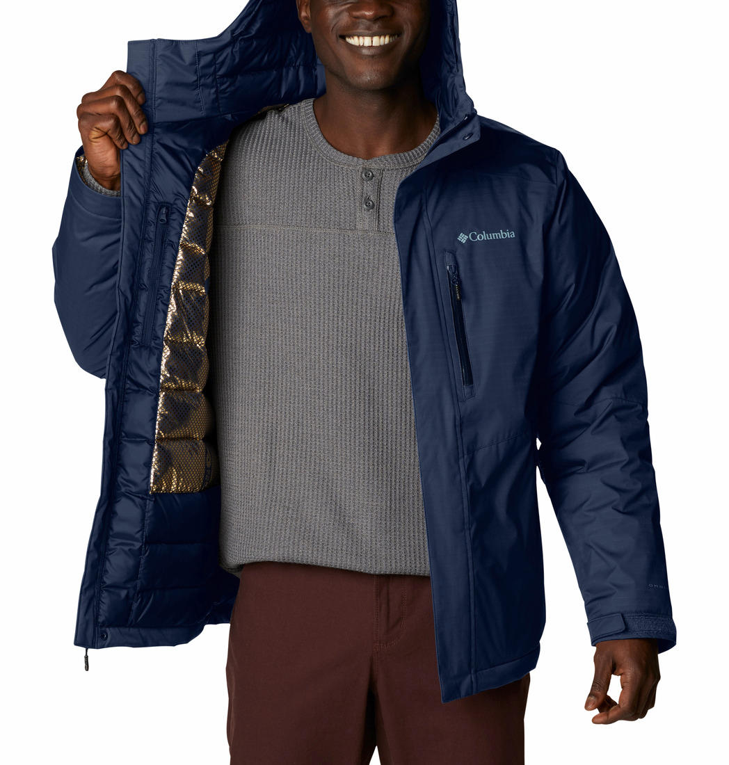 Columbia Mens Blue Oak Harbor II Insulated Jacket